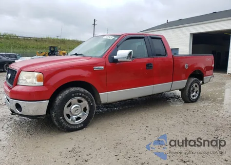 2006 Ford F150 из США, поврежденный, VIN 1FTPX14V46NB06971